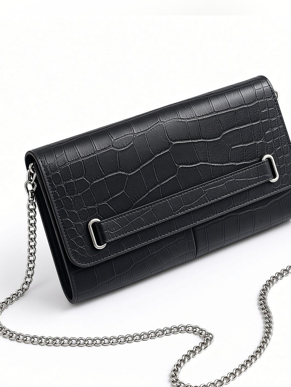 NEW! Halogen Chain Clutch Purse